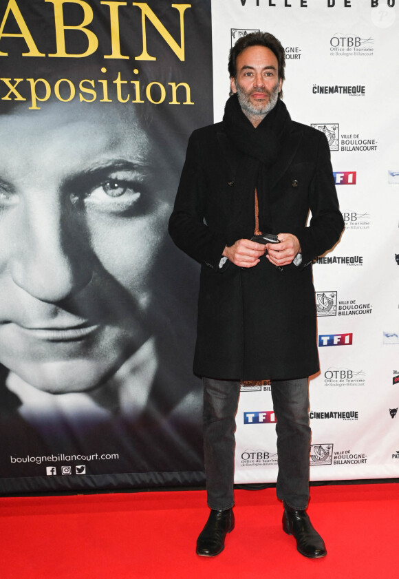 Anthony Delon - Vernissage de l'exposition Jean Gabin à l'Espace Landowski / Musée des Années 30 à Boulogne-Billancourt le 8 mars 2022. © Coadic Guirev/Bestimage