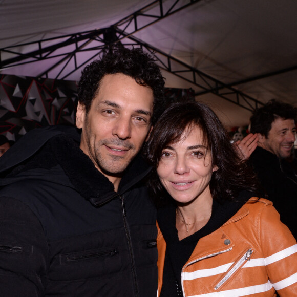 Exclusif - Tomer Sisley et sa femme Sandra Sisley au premier goûter des étoiles au profit de l'association AMSAK à l'Orangerie au Jardin d'acclimatation à Paris, France, le 1er mars 2020. AMSAK a pour vocation d'aider les enfants en difficulté dans le monde entier et plus particulièrement en France, en Angleterre et en Afrique. Ses domaines d'intervention sont l' Education, le Sport, la Santé, le Développement, l' Humanitaire et le Social. © Rachid Bellak/Bestimage 