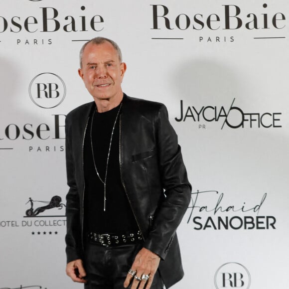 Jean-Claude Jitrois à la soirée "The After", célébrant les lancements de la nouvelle campagne "Hollywood after party" du créateur Fahaid Sanober et de la nouvelle ligne de produits Rose Baie, à l'hôtel Le Collectionneur. Paris, le 2 mars 2022. © Veeren - Christophe Clovis / Bestimage