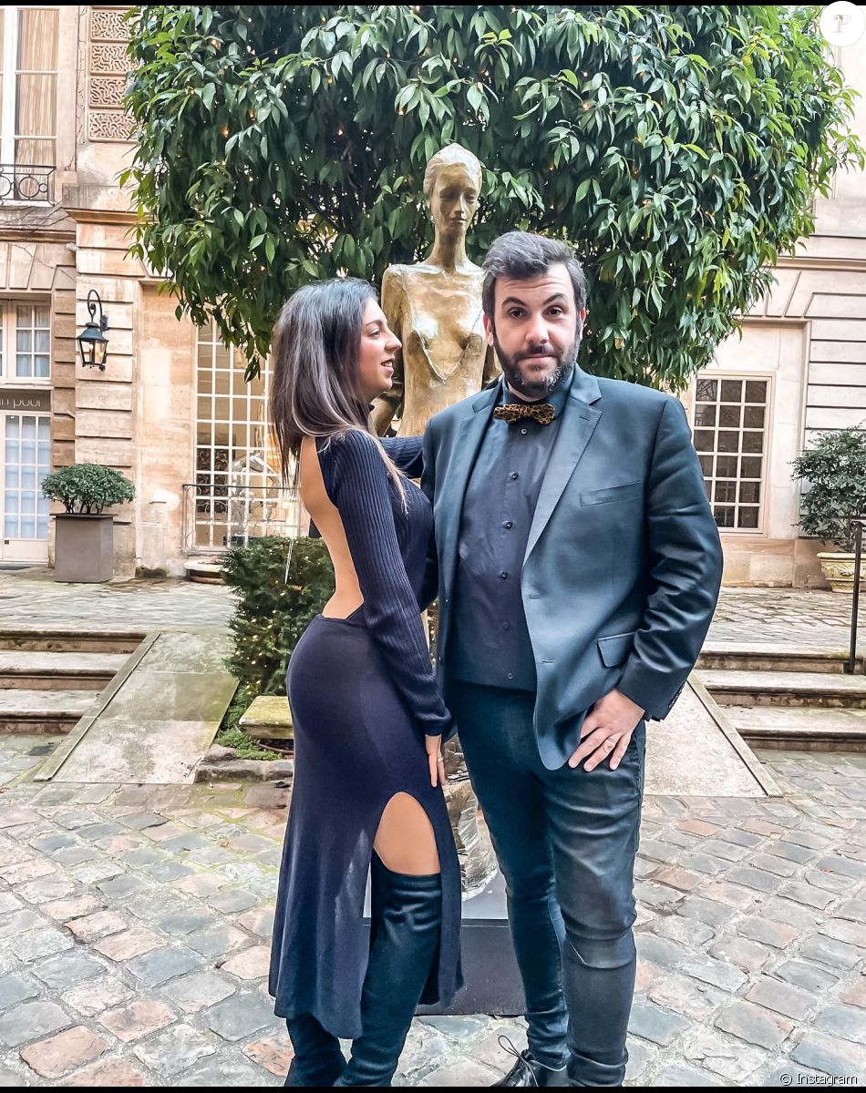 Ludivine et son mari Laurent Ournac classes pour une soirée