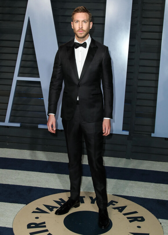 Calvin Harris à la soirée Vanity Fair Oscar au Wallis Annenberg Center à Beverly Hills, le 4 mars 2018 