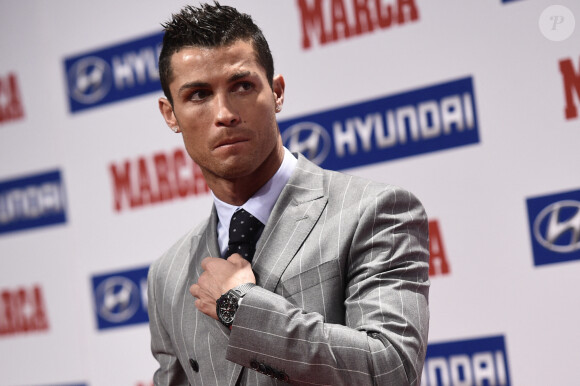Cristiano Ronaldo assiste à la remise des prix du journal sportif espagnol Marca à Madrid, le 8 février 2016. 