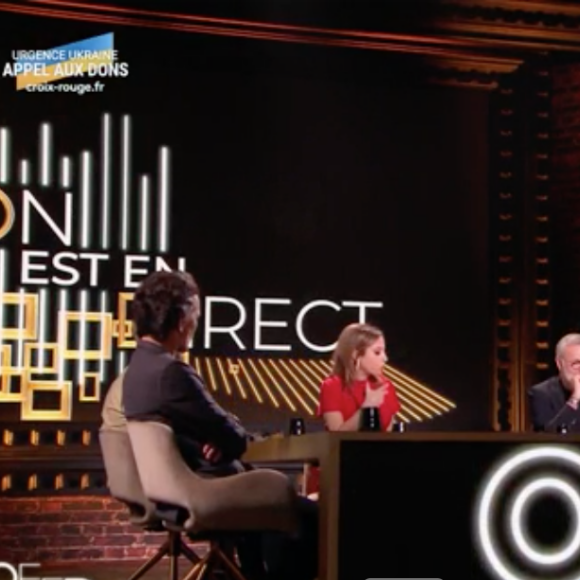 Nolwenn Leroy sur le plateau d'"On est en direct" le 12 mars 2022 sur France 2.