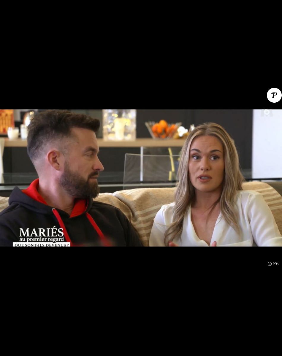 Matthieu de "Mariés au premier regard 2020" présente sa compagne Chanel dans "Que sont-ils devenus ?", le 17 mai 2021, sur M6