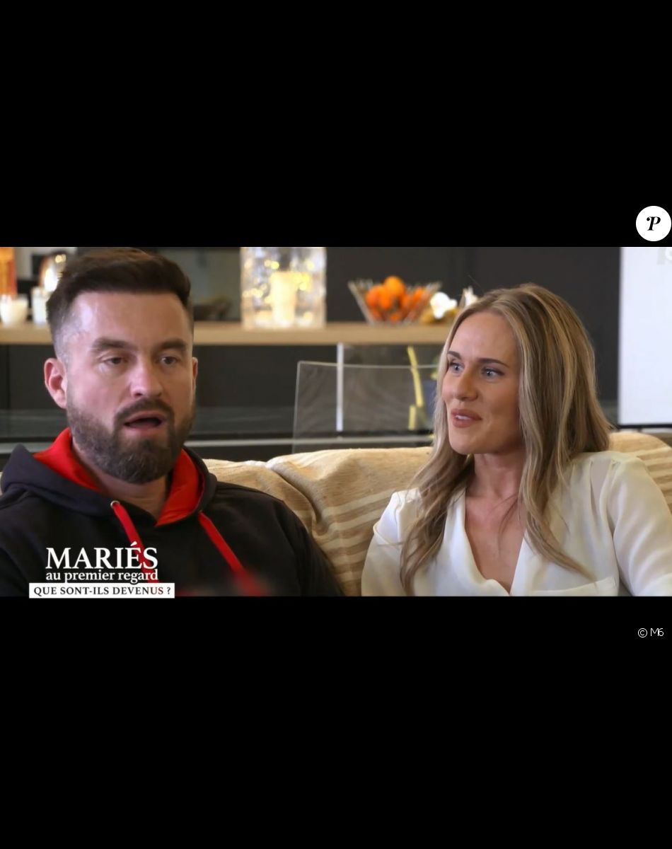 Matthieu de "Mariés au premier regard 2020" présente sa compagne Chanel dans "Que sont-ils devenus ?", le 17 mai 2021, sur M6