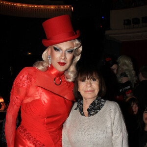 Exclusif - Danièle Evenou - Spectacle "Folle Illusion" au club La Nouvelle Eve à Paris, le 10 mars 2022. © Baldini / Bestimage