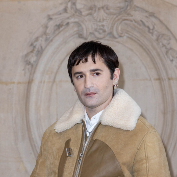 Nicolas Maury lors du photocall du défilé Dior Haute Couture Printemps/Été 2022 dans le cadre de la Fashion Week de Paris, France, le 24 janvier 2022. © Rindoff-Borde/Bestimage 