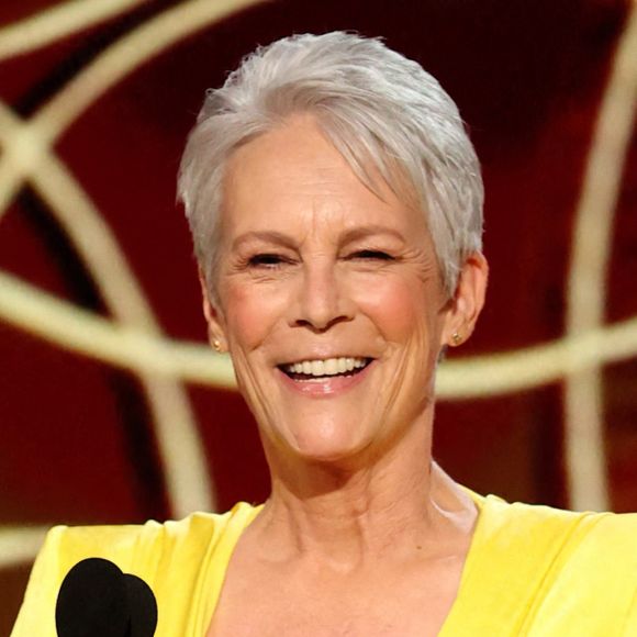 Jamie Lee Curtis - 78ème cérémonie des Golden Globes au Beverly Hilton Hotel à Los Angeles le 28 février 2021. © Christopher Polk/NBC via ZUMA Wire / Bestimage