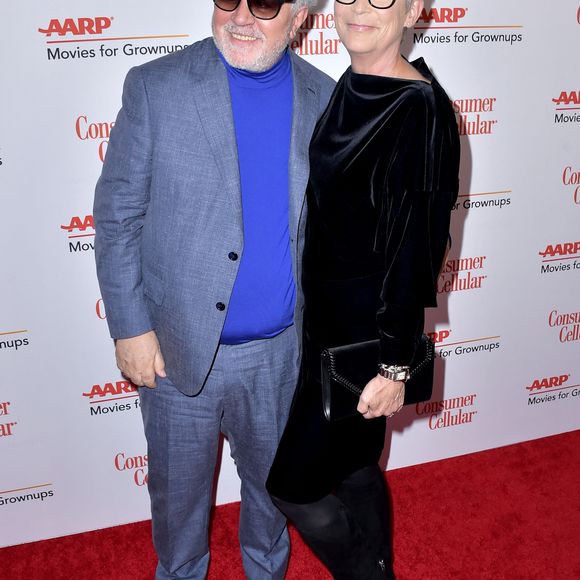 Pedro Almodovar et Jamie Lee Curtis - 19ème cérémonie annuelle des "AARP Movies For Grownups Awards" à l'hôtel Four Seasons à Beverly Hills, Los Angeles, le 11 janvier 2020. © Future-Image via ZUMA Press / Bestimage