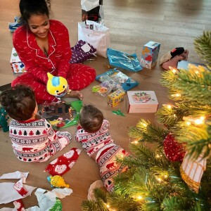 Matt Pokora profite de sa femme et de ses trois enfants à Los Angeles. @ Instagram / Matt Pokora