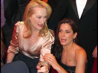 Meryl Streep et Sandra Bullock : Elles se battent et se font... un gros bisou sur la bouche !