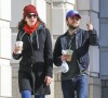 Exclusif - Daniel Radcliffe se promène avec sa petite amie Erin Darke dans le quartier de West Village à New York, le 31 octobre 2016