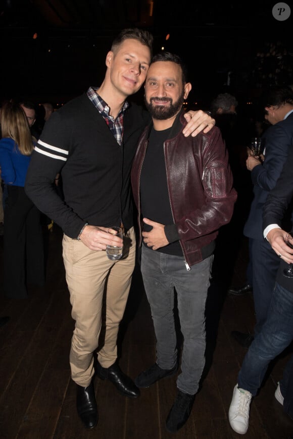 Exclusif - Matthieu Delormeau, Cyril Hanouna - Soirée d'anniversaire des 30 ans de TV Magazine au Pavillon des Champs-Elysées à Paris le 17 octobre 2017. © Tiziano Da Silva/Bestimage