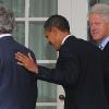 Barack Obama, George W. Bush et Bill Clinton annoncent l'aide des Etats-Unis pour Haïti, à Washington le 16 janvier 2010 !