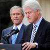 Barack Obama, George W. Bush et Bill Clinton annoncent l'aide des Etats-Unis pour Haïti, à Washington le 16 janvier 2010 !