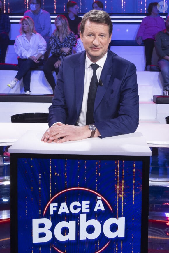 Exclusif - Yannick Jadot sur le plateau de l'émission Face à Baba, présentée par C.Hanouna en direct sur C8 - Paris le 16 mars 2022
