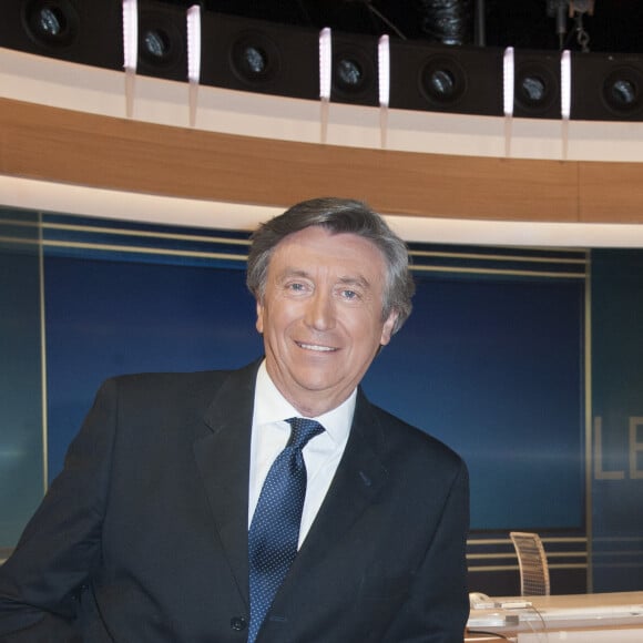 Exclusif - Jacques Legros sur le plateau du Journal de TF1 le 30 avril 2015 