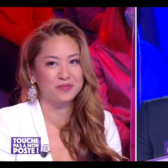 Marjolaine Bui de "Greg le millionaire" dans "Touche pas à mon poste", le 13 octobre 2020, sur C8.