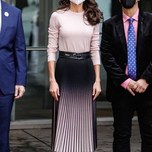 La reine Letizia préside l'acte institutionnel de la Fédération espagnole des maladies rares (FEDER), à l'Auditorio Ciudad de León, Espagne, le 15 mars 2022.