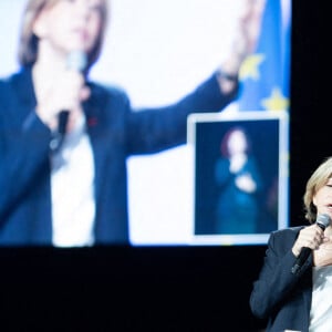 Meeting de Valérie Pecresse, candidate LR à l'élection présidentielle 2022, à Nîmes. Le 17 mars 2022 © Stéphanie Gouiran / Panoramic / Bestimage