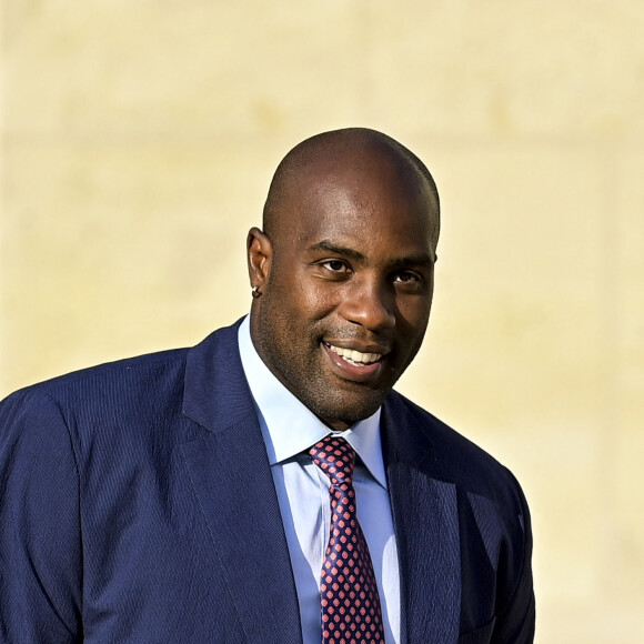 Teddy Riner - Cérémonie des médaillés olympiques et paralympiques des Jeux de Tokyo au Palais de l'Elysée à Paris le 13 septembre 2021. © JB Autissier/Panoramic/Bestimage