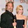 Meilleur acteur dans un drame ou comédie dramatique : Jeff Bridges (Crazy Heart) qui a reçu le prix des mains de Kate Winslet, lors de la 67e cérémonie des Golden Globes à Los Angeles le 17 janvier 2010