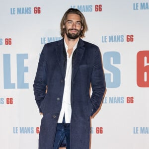 Camille Lacourt à l'avant-première du film " Le Mans" au cinéma Gaumont Champs-Élysées à Paris. © Olivier Borde/Bestimage 