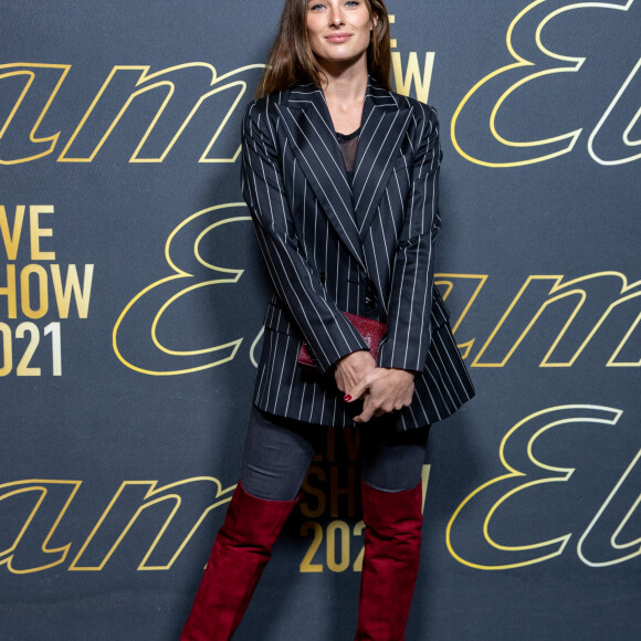 Ilona Smet - Photocall du défilé Etam Live Show 2021 à l'Opéra Garnier à Paris le 4 octobre 2021. © Tiziano Da Silva / Bestimage 