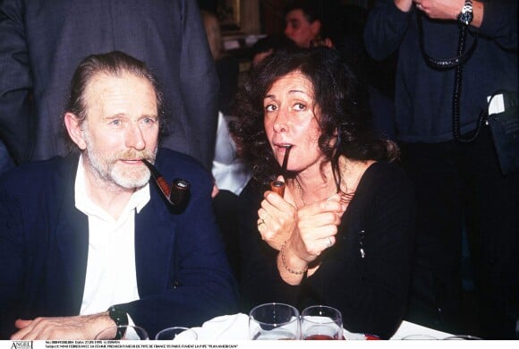 Nino Ferrer et sa femme Kinou Ferrari en 1995