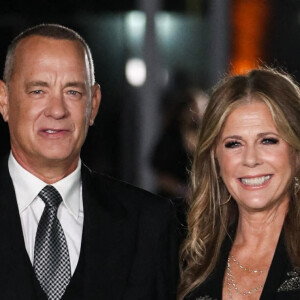 Tom Hanks, sa femme Rita Wilson - People à la soirée de gala de l'Academy Museum of Motion Pictures à Los Angeles, le 25 septembre 2021.