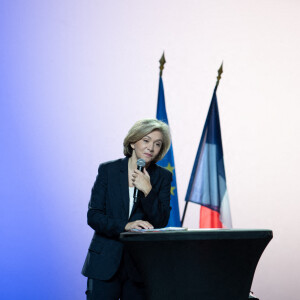 Meeting de Valérie Pecresse, candidate LR à l'élection présidentielle 2022, à Nîmes. Le 17 mars 2022 © Stéphanie Gouiran / Panoramic / Bestimage