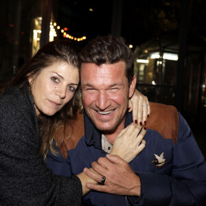 Exclusif - Benjamin Castaldi avec sa femme Aurore Aleman - Sortie livre de Valérie Bénaïm à la librairie Eyrolles à Paris le 13 octobre 2019. © Cédric Perrin /Bestimage 