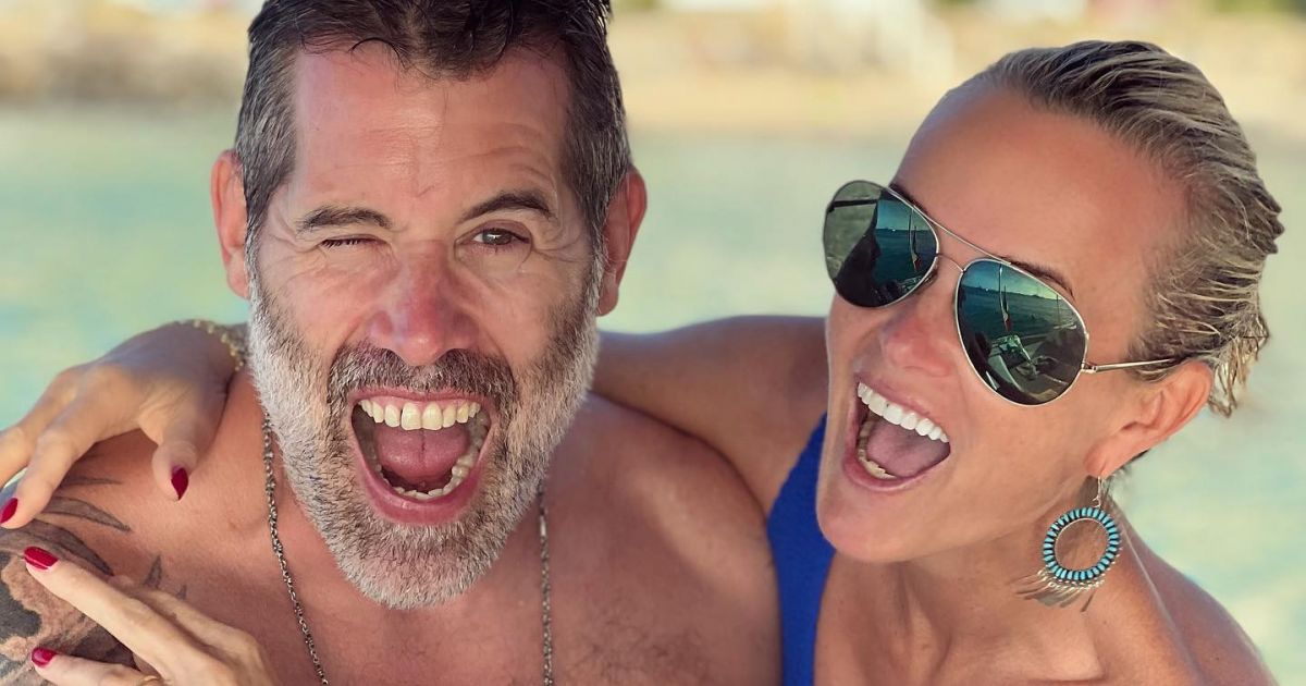 Laeticia Hallyday et son compagnon Jalil Lespert @ Instagram / Laeticia