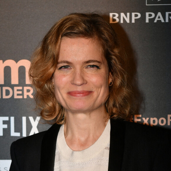 Sarah Biasini (fille de Romy Schneider) - Vernissage de l'exposition Romy Schneider à La Cinémathèque à Paris. © Veeren/Bestimage