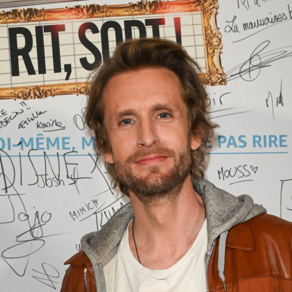 Philippe Lacheau - Présentation de la nouvelle saison du jeu "LOL : Qui Rit, Sort", qui sortira le 1er avril sur Amazon Prime, au Trianon à Paris. Le 24 mars 2022 © Coadic Guirec / Bestimage 