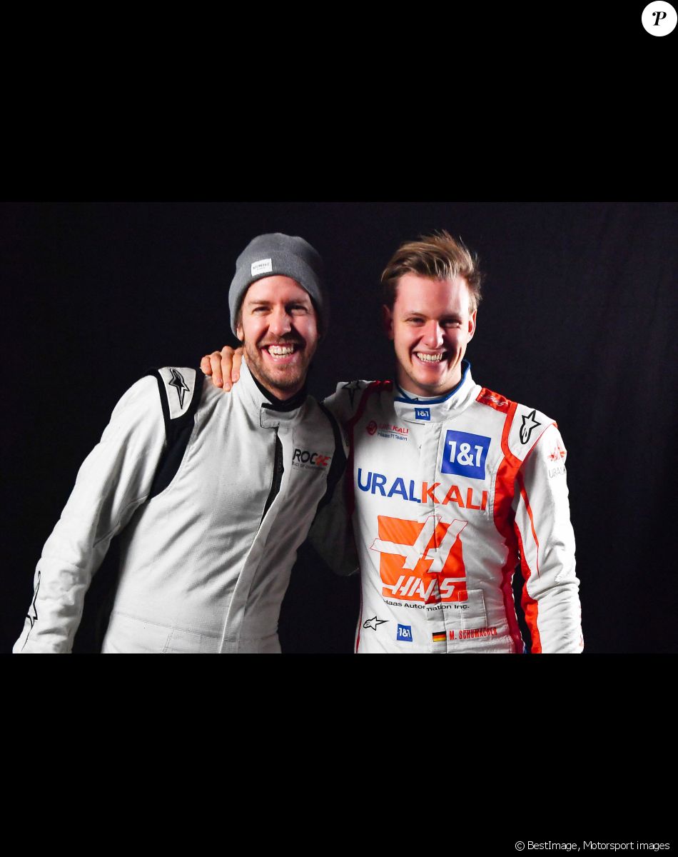 Sebastian Vettel, Mick Schumacher - Course des Champions 2022 en Suède © Motorsport images / Panoramic / Bestimage
