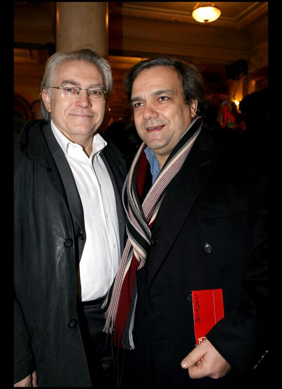 Albert Algoud au côté de Didier Bourdon