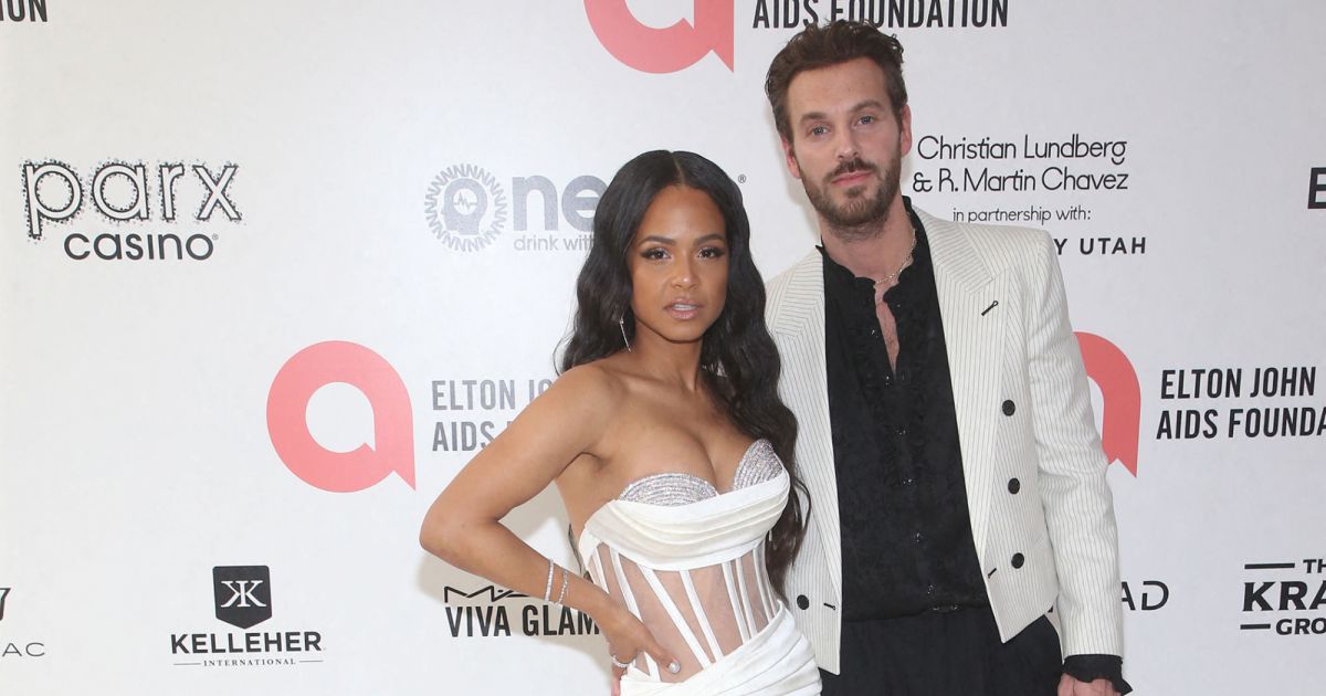 Matt Pokora and Christina Milian at the 31st Academy Awards, the couple caused a sensation on the red carpet