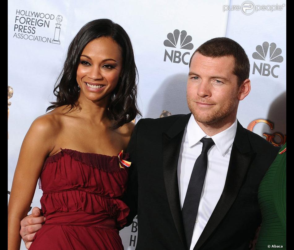 Zoe Saldana et Sam Worthington - Purepeople