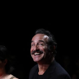 Jean Dujardin et sa femme Nathalie Péchalat - Cérémonie d'Ouverture de la 10ème édition du Festival Lumière à Lyon le 13 octobre 2018 © Dominique Jacovides / Bestimage