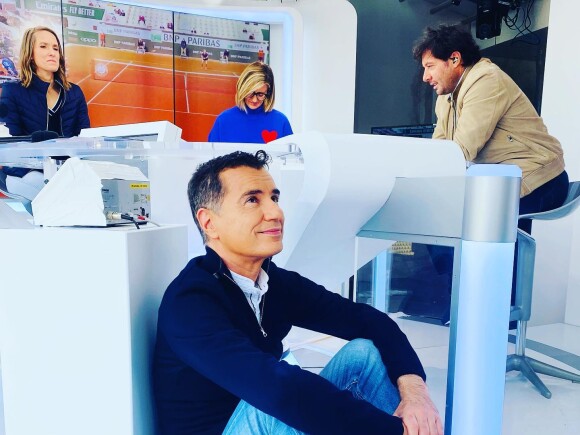 Laurent Luyat, journaliste sportif de France Télévisions, s'affiche sur Instagram.