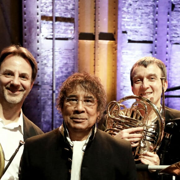 Exclusif - Laurent Voulzy - Backstage de l'enregistrement de l'émission "Symphonie pour la Vie, Spéciale Pièces jaunes" au Théâtre national de l'Opéra Comique à Paris, qui sera diffusée le 10 février sur France 3. © Dominique Jacovides / Bestimage 