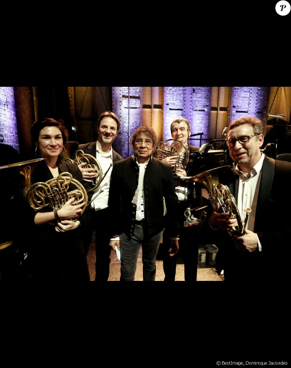Exclusif - Laurent Voulzy - Backstage de l'enregistrement de l'émission "Symphonie pour la Vie, Spéciale Pièces jaunes" au Théâtre national de l'Opéra Comique à Paris, qui sera diffusée le 10 février sur France 3. © Dominique Jacovides / Bestimage