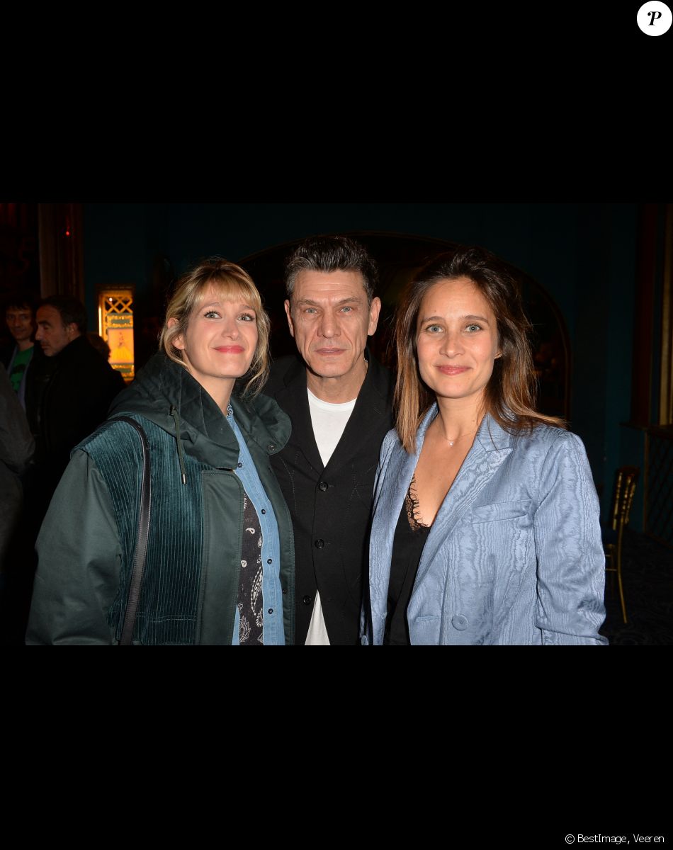 Caroline Anglade, Marc Lavoine et Julie de Bona - Générale du spectacle "Les Souliers Rouges" aux Folies Bergères à Paris, le 4 février 2020. © Veeren/Bestimage
