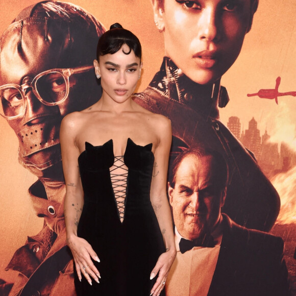 Zoë Kravitz - Les personnalités assistent à la première du film "Batman" à New York, le 1er mars 2022. 