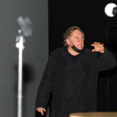 Gérard Depardieu lors du Festival Premiers Plans à Angers, le 28 janvier 2022. © Laetitia Notarianni / Bestimage