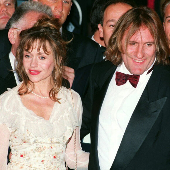 Elisabeth et Gérard Depardieu au Festival de Cannes.