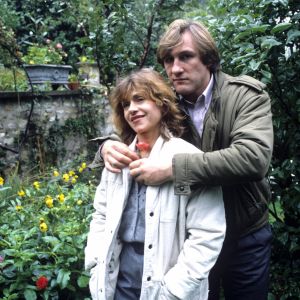 Archives - En France, à Paris, rendez-vous avec Gérard Depardieu et sa femme Elisabeth à leur domicile. Octobre 1984. © Michel Ristroph via Bestimage