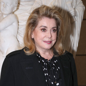 Catherine Deneuve - People au défilé de mode "Louis Vuitton" lors de la fashion week à Paris. © Bertrand Rindoff Petroff-Olivier Borde / Bestimage