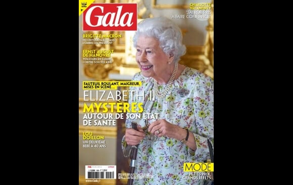 Nouvelle couverture du magazine Gala paru le 31 mars 2022